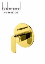 ⁦وجه خلاط دفن دائري كروم خطين  NE-16237⁩ - الصورة ⁦3⁩