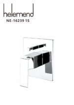 وجه خلاط دفن مربع اسود خطين NE-16239