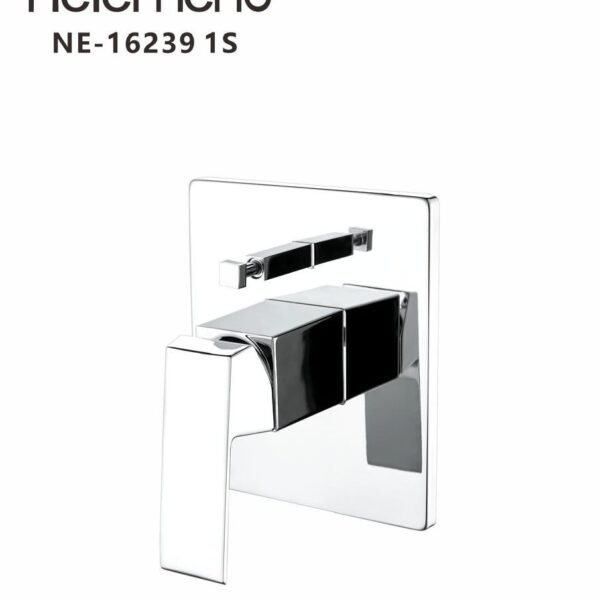 وجه خلاط دفن مربع اسود خطين NE-16239