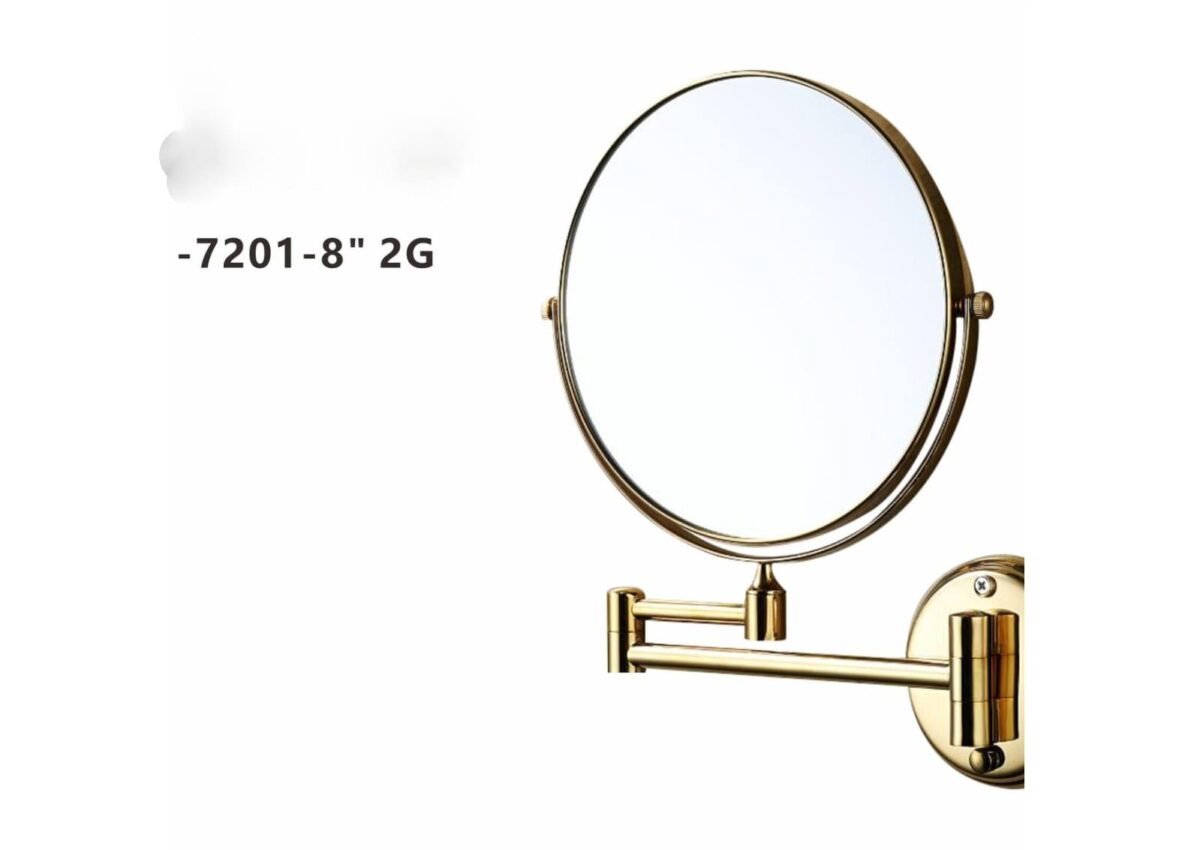 ⁦مرايا دائري مكبر تثبيت جدار NE-7201 -8⁩ - الصورة ⁦1⁩