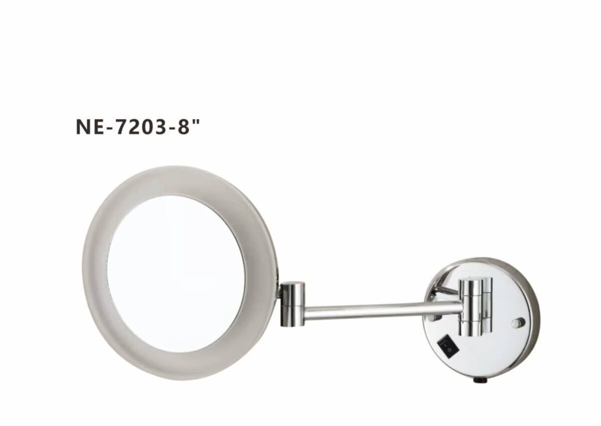 ⁦مرايا ليد مكبر دائري تثبيت جدار  NE-7203  -8⁩ - الصورة ⁦1⁩