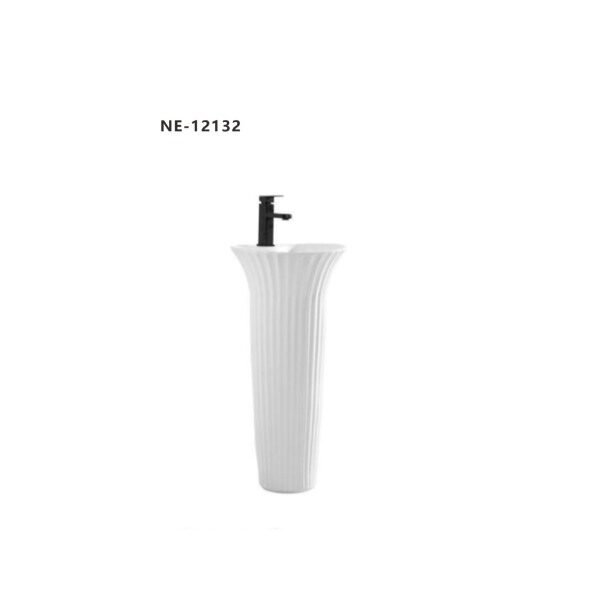 مغسلة برميل ابيض NE-12132