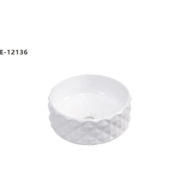 حوض مغسلة دائري فوق الرخام 12136