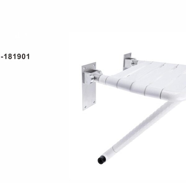 كرسي حمام متحرك تعليق ابيض NE-181901