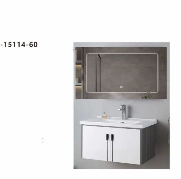 مغسلة مع دولاب المنيوم NE-15114-60