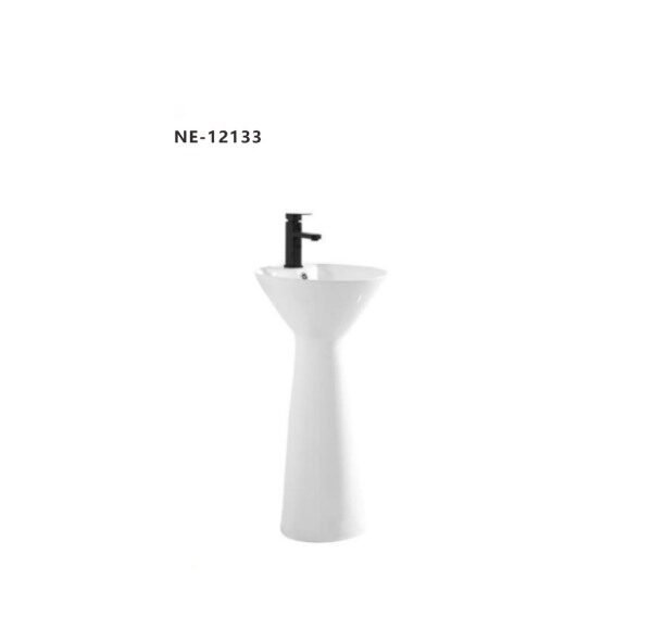 مغسلة برميل ابيض NE-12133