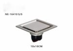 صفاية استيل -اسود  مربع   NE-16410