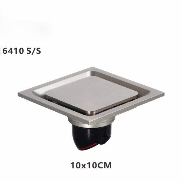 صفاية استيل -اسود  مربع   NE-16410