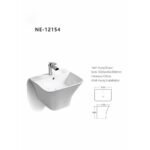 مغسلة معلقة ابيض هليمند NE-12154