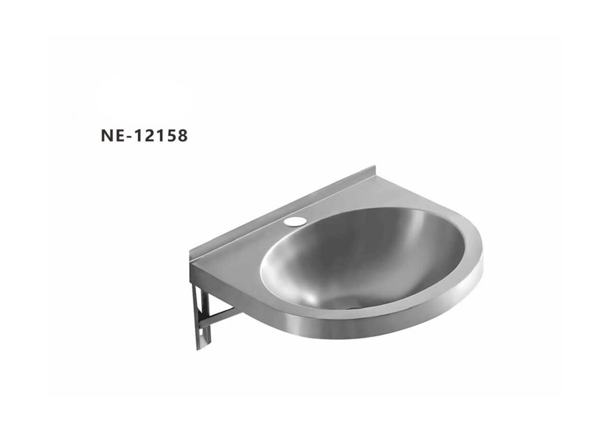 ⁦مغسلة معلقة استيل NE-12158⁩ - الصورة ⁦1⁩
