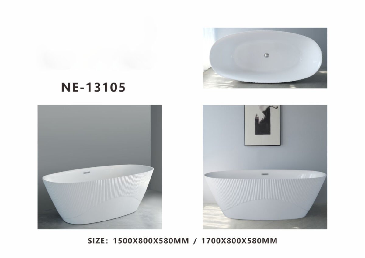 ⁦بانيو ابيض NE-13105⁩ - الصورة ⁦1⁩