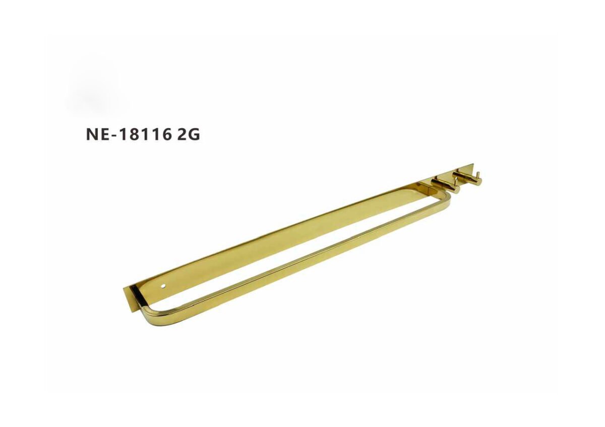 ⁦علاقة منشفة مفردة جانبية استيل  NE-18116⁩ - الصورة ⁦3⁩