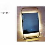 مرايا ليد مربعة اطار ذهبي NE-17114