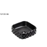 حوض مغسلة فوق الرخام اسود- ابيض  هيلمند صيني NE-12135