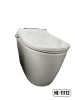 ⁦كرسي حمام معلق ابيض هيلمند صيني NE-11112⁩ - الصورة ⁦3⁩