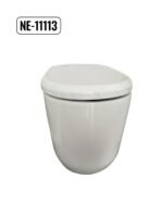 ⁦كرسي حمام معلق ابيض هيلمند صيني NE-11113⁩ - الصورة ⁦3⁩