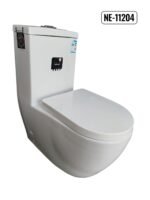 ⁦كرسي افرنجي قطعة واحدة ابيض NE-11204 UF⁩ - الصورة ⁦3⁩