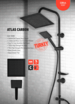 مسطرة دش مع سماعة   مربع تركي R-2080