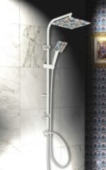 مسطرة دش مع سماعة مربع  تركي R-2090-14