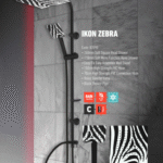 مسطرة دش مع سماعة   مربع تركي R-2060