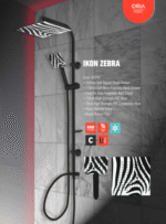 مسطرة دش مع سماعة   مربع تركي R-2060