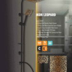 مسطرة دش مع سماعة   مربع تركي R-2091