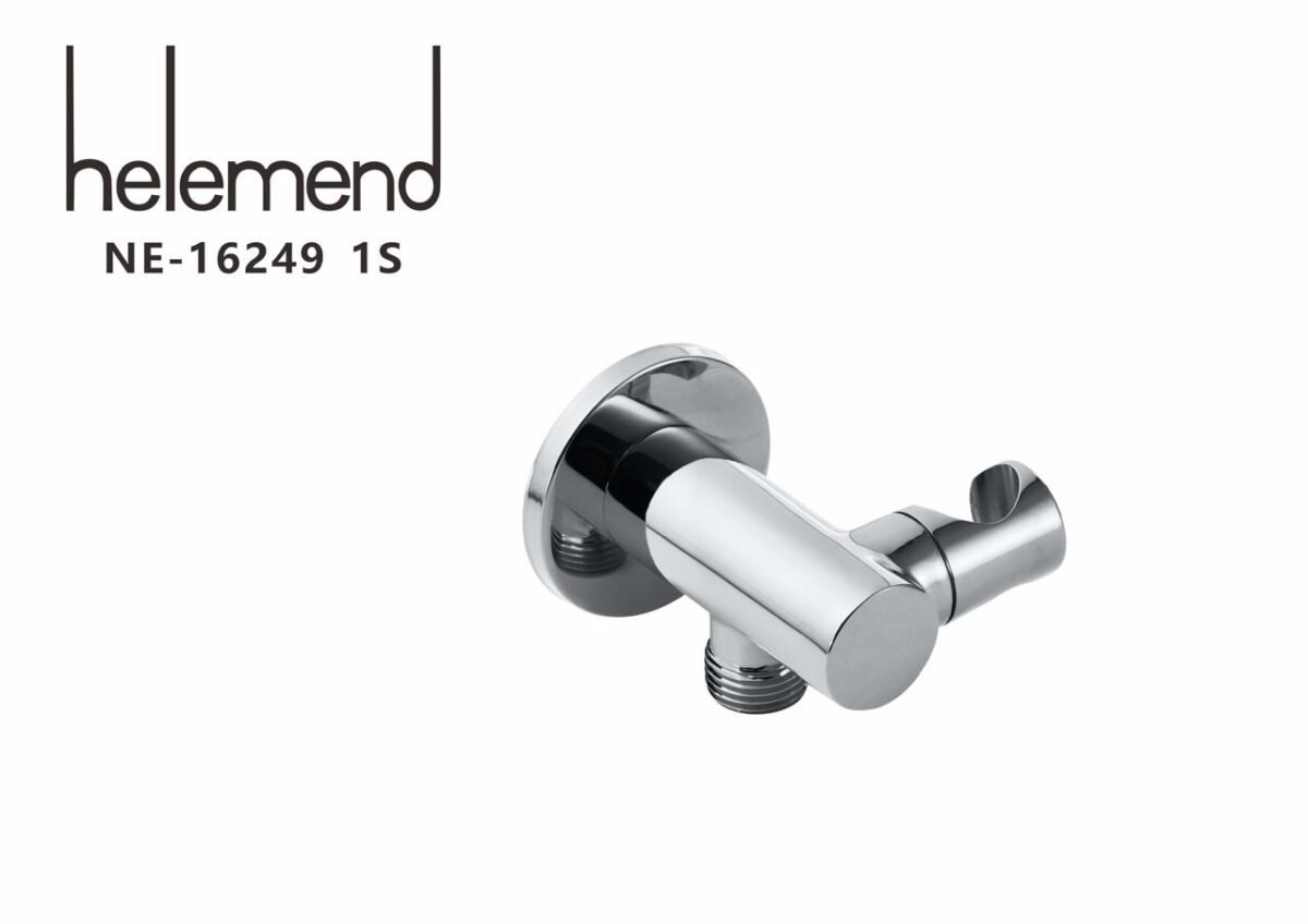 ⁦كوع صباب شطاف دائري مع قاعدة NE-16249⁩ - الصورة ⁦2⁩