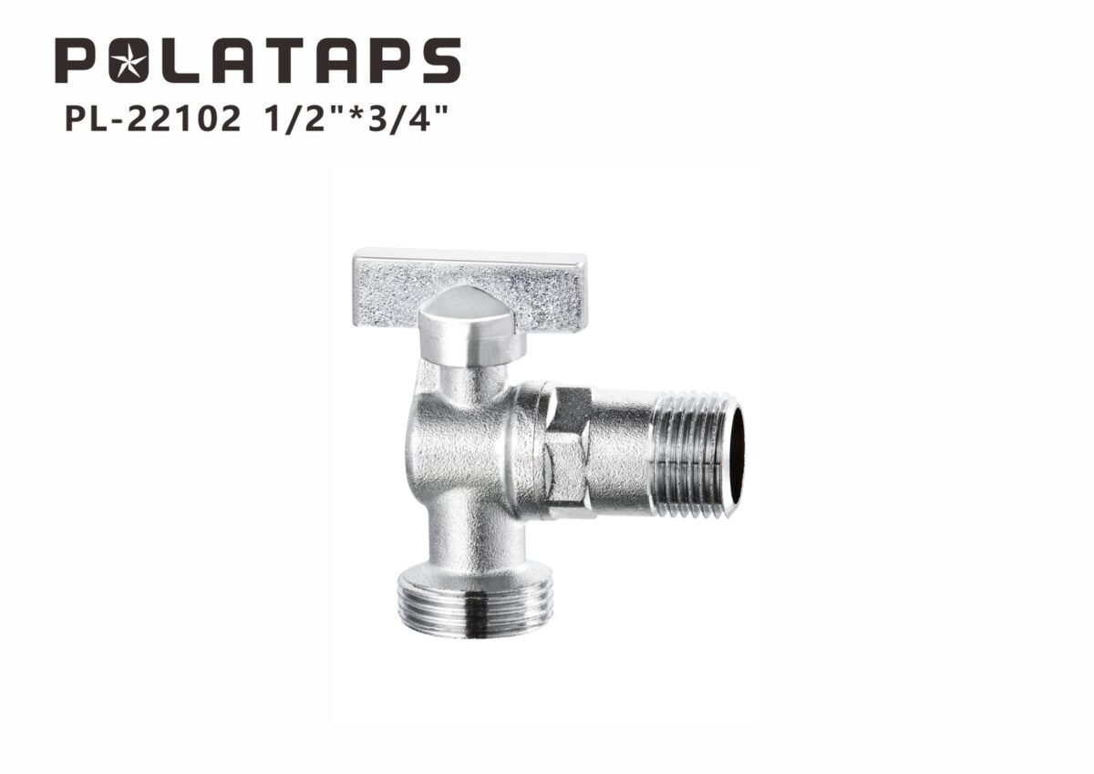 ⁦محبس زاوية غسالة     NE-22102   1/2 * 3/4⁩ - الصورة ⁦1⁩