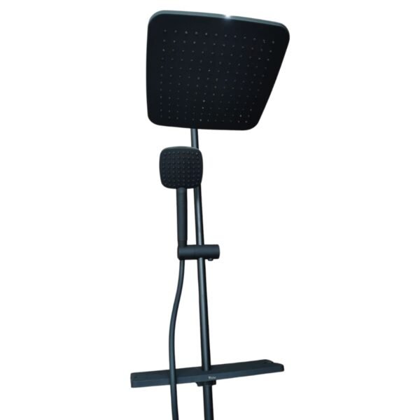 مسطرة دش مع سماعة مربع اسود تركي R-2094-11