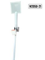 سماعة دش تركي  مربع لون ابيض w2050-21