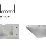 كرسي حمام سراميك معلق NE-11316