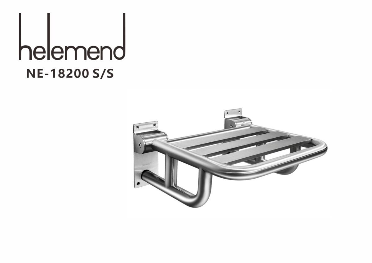 ⁦كرسي شور حمام استيل  بدون قاعدة NE-18200⁩ - الصورة ⁦1⁩