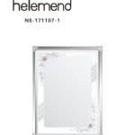 مرايا عادي مربع برواز NE-171107-1