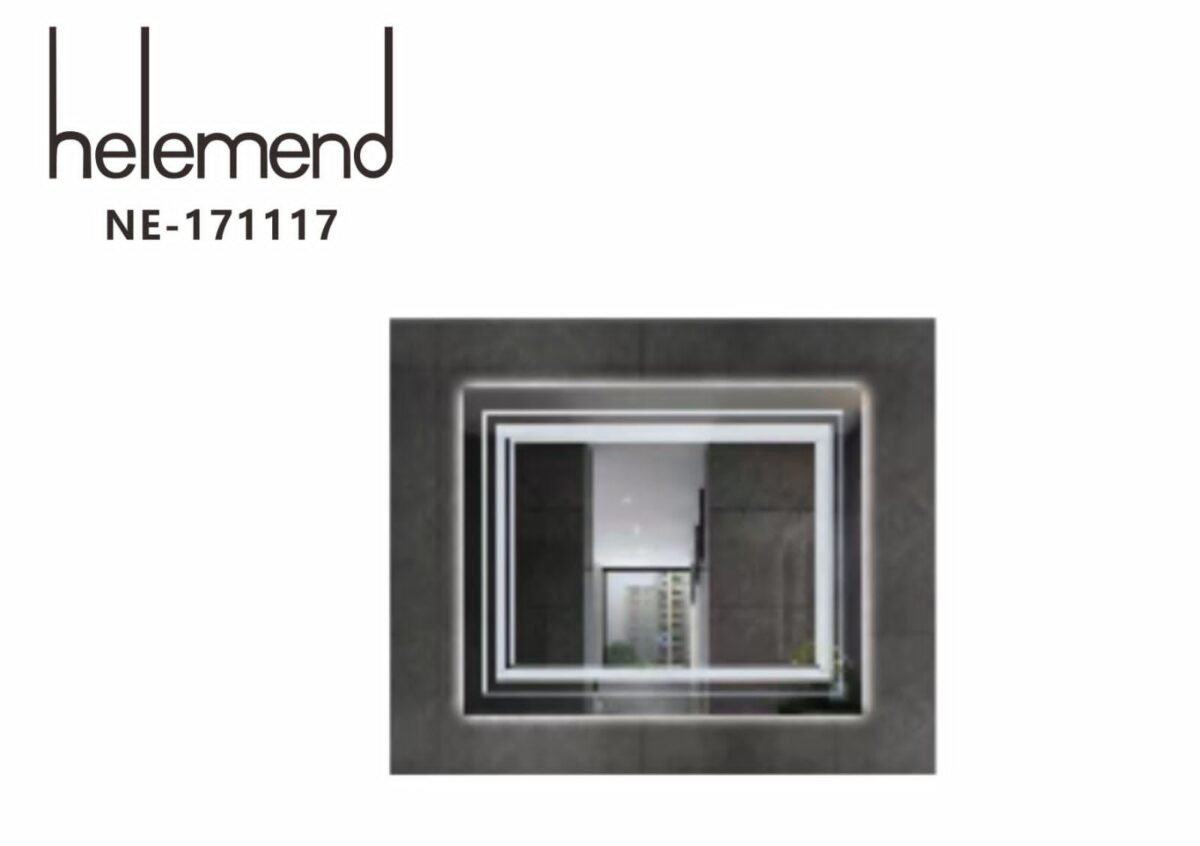 ⁦مرايا ليد 1C مربعة NE-171117⁩ - الصورة ⁦1⁩