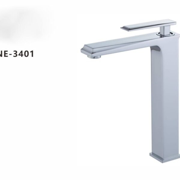 خلاط مغسلة اتوماتيك كروم طويل NE-3401