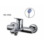 خلاط دش اتوماتيك كروم مع سماعة NE-5302
