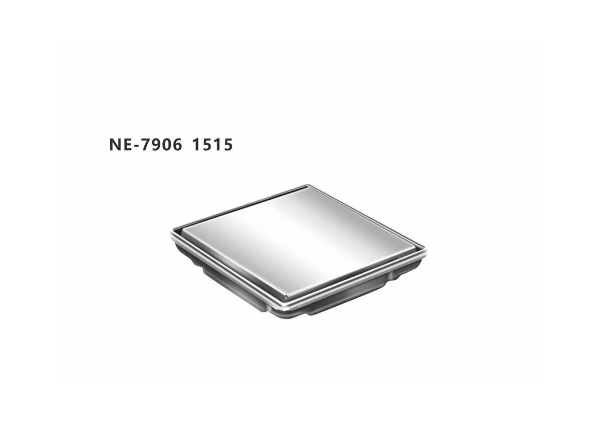 ⁦صفاية استيل بلاط مع شبك 15*15 NE-7906 SS⁩ - الصورة ⁦1⁩