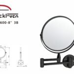 مرايا دائري مكبر تثبيت جدار  BL-95600-8