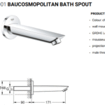 صباب  دش خط واحد   GROHE-13255001