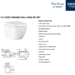 كرسي حمام  معلق GROHE-39554000