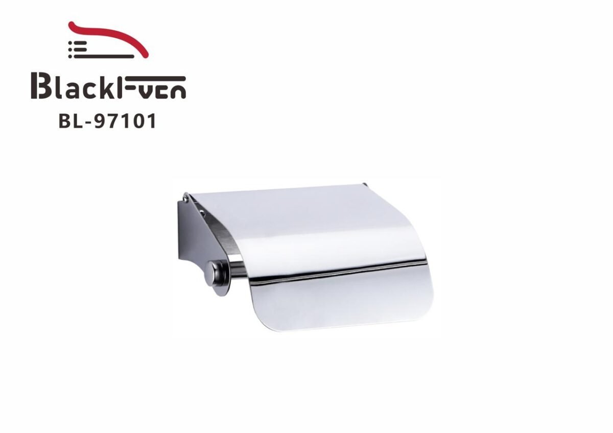 ⁦وراقة مناديل حمام كروم BL-97101 1S⁩ - الصورة ⁦1⁩