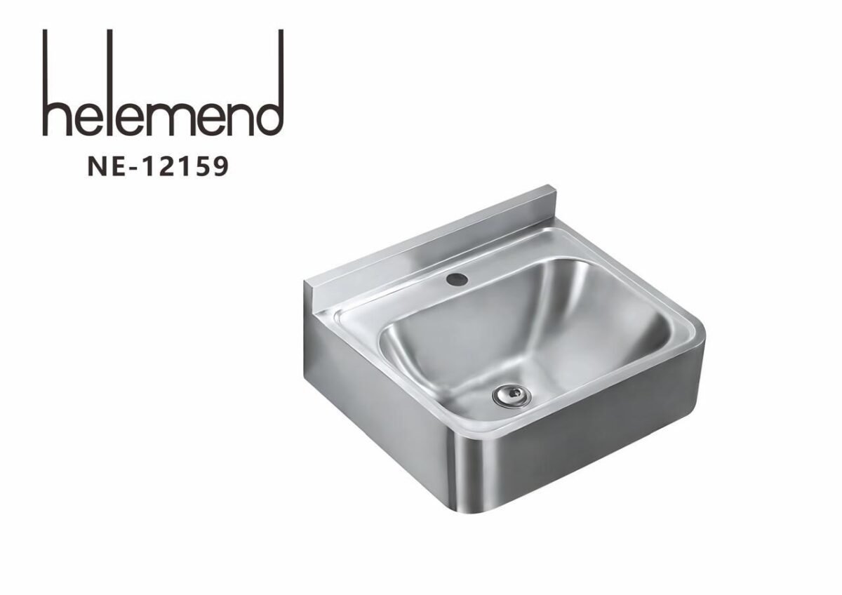 ⁦مغسلة معلقة استيل NE-12159⁩ - الصورة ⁦1⁩