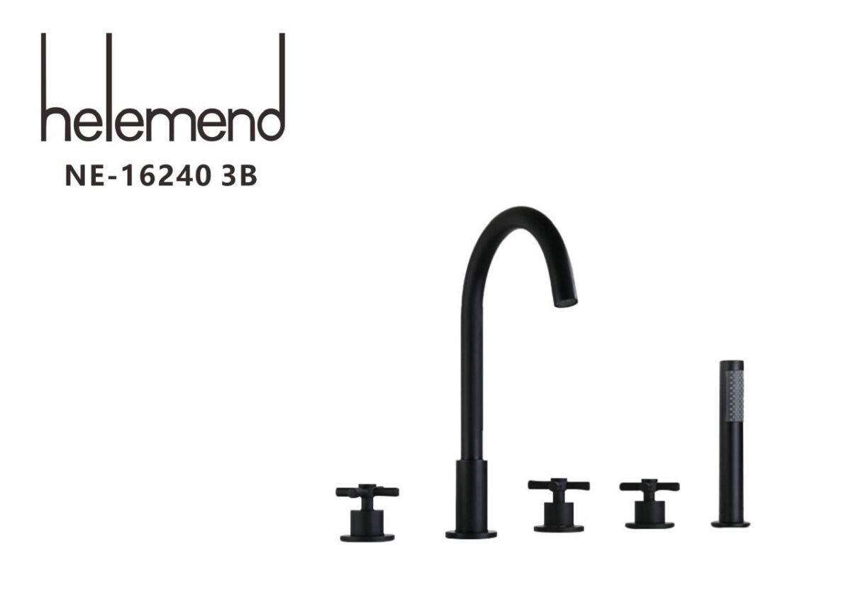 ⁦طقم خلاط بانيو NE-16240⁩ - الصورة ⁦2⁩