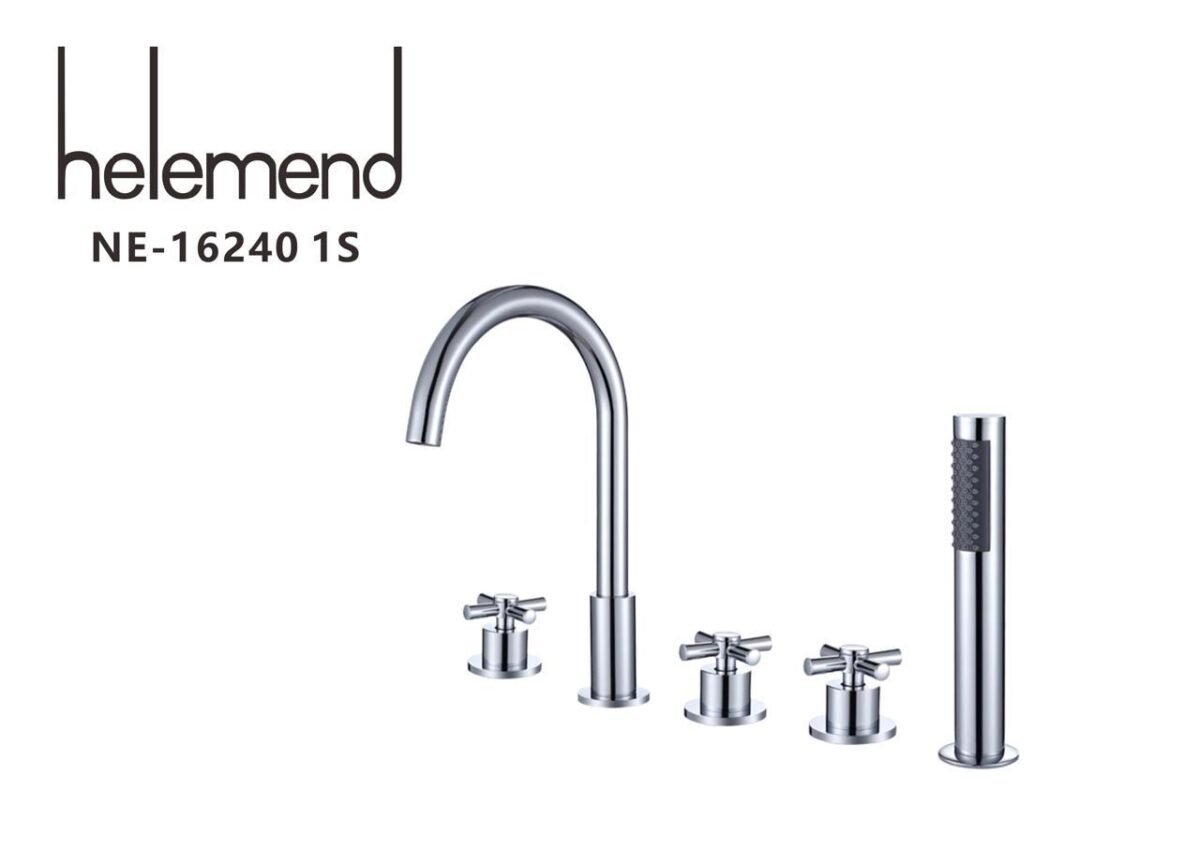 ⁦طقم خلاط بانيو NE-16240⁩ - الصورة ⁦1⁩