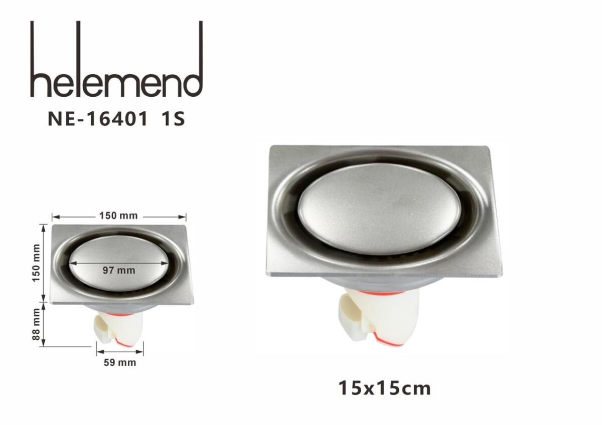 ⁦صفاية استيل مع رداد بلاستيك NE-16401⁩ - الصورة ⁦1⁩