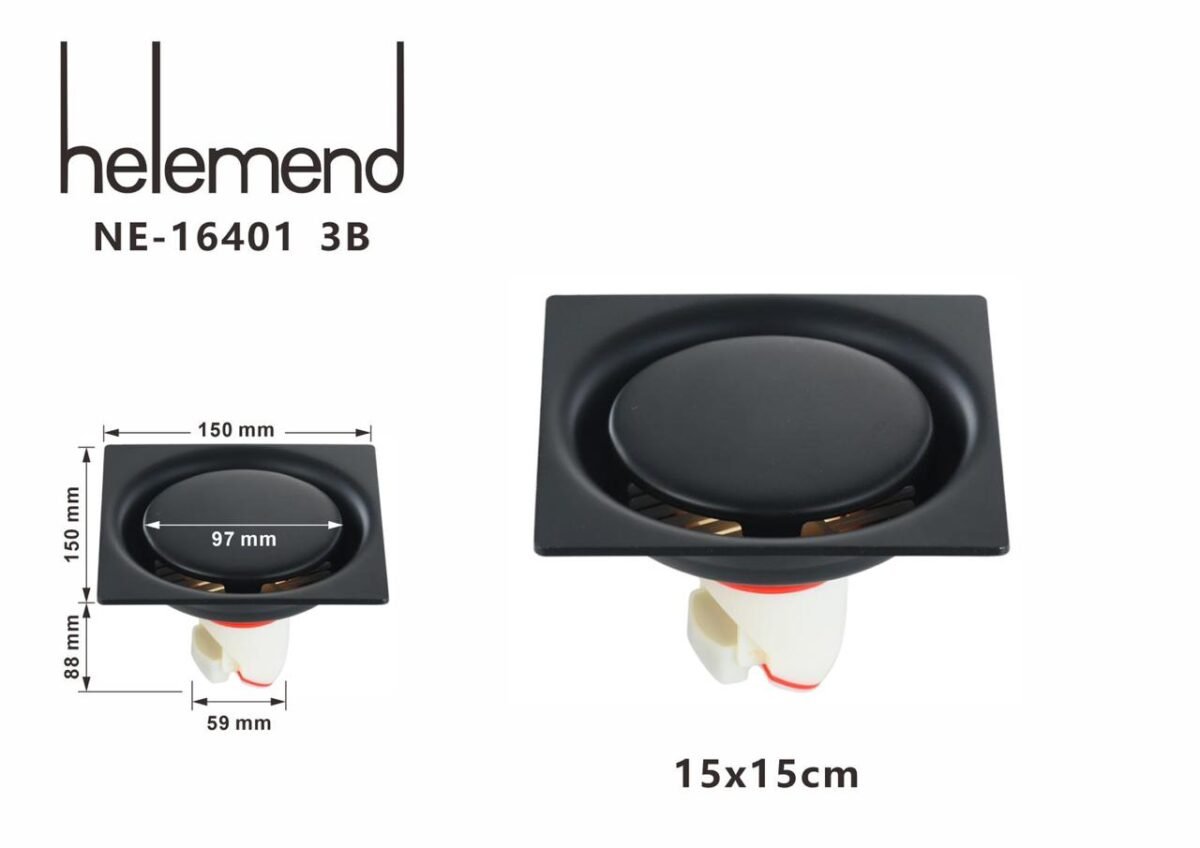 ⁦صفاية استيل مع رداد بلاستيك NE-16401⁩ - الصورة ⁦2⁩