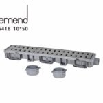 مجرى تصريف بلاستيك  وجه استيل NE-16418