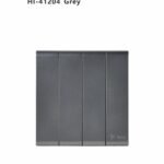 مفتاح هاي مكس رباعي  رصاصي   41204