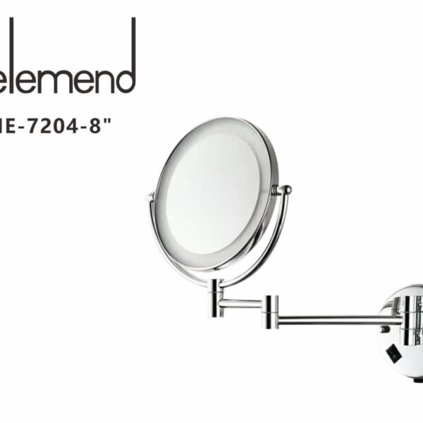 مرايا ليد مكبر دائري تثبيت جدار   8-NE-7204