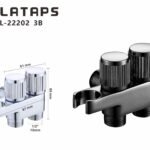 محبس زاوية دبل مع حامل شطاف    PL-22202